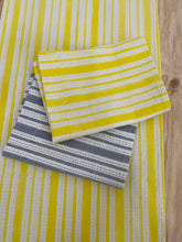 Load image into Gallery viewer, Linen 100% Cotton Table Runner in Yellow
