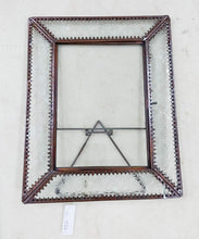 Load image into Gallery viewer, Antique Brass Glass Frame Small
