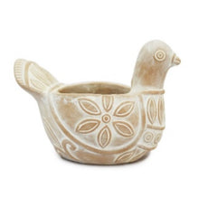 Load image into Gallery viewer, Pigeon White Washed Terracotta Planter
