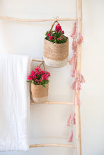 Load image into Gallery viewer, Two Tone Wall Basket Large Natural
