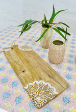 Load image into Gallery viewer, Eucalyptus Organic Cotton Tablecloth in Multicolour
