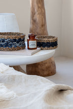 Load image into Gallery viewer, Seagrass &amp; Recycled Denim Basket Set
